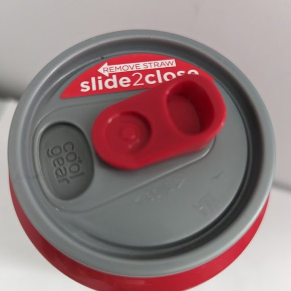 Cool Gear Coca-Cola Coke Reusable Travel Cup Spill Proof - Picture 4 of 6